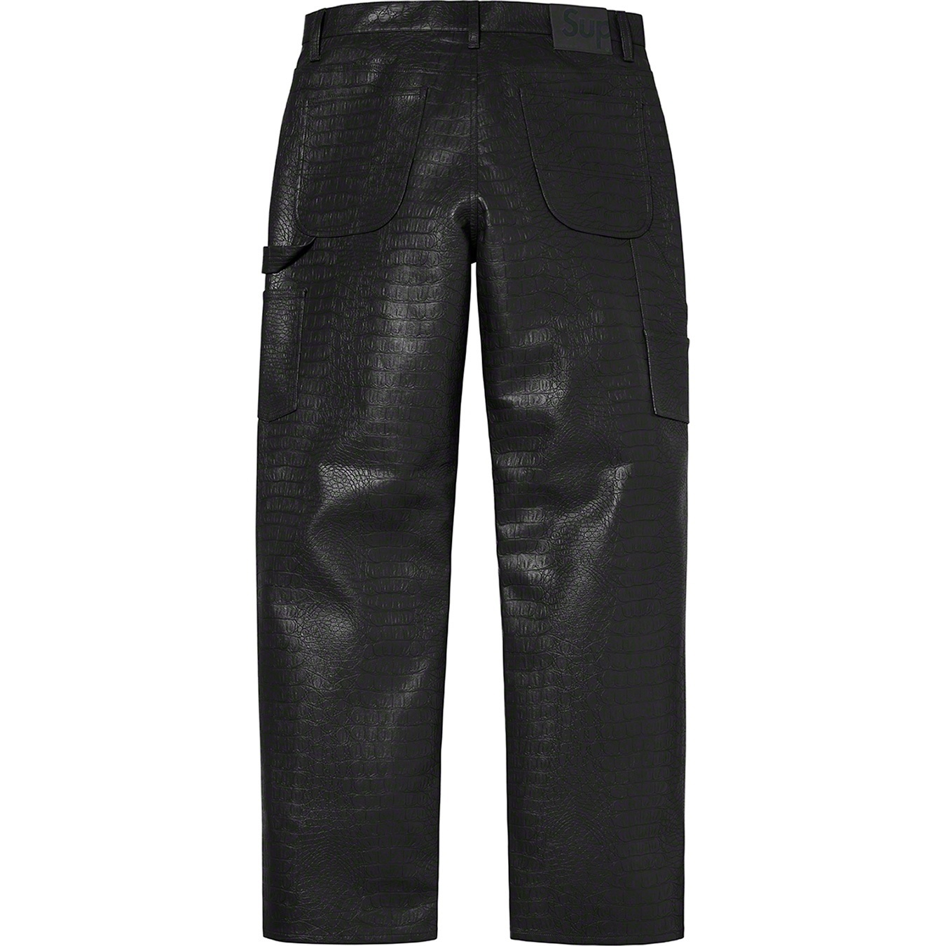 Faux Croc Painter Pant view 5